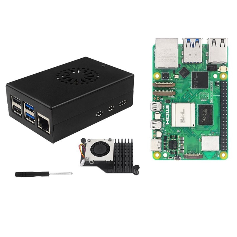 Raspberry Pi 5 8Gb Board - T23C, Raspberry Pi 5 için Irasptek