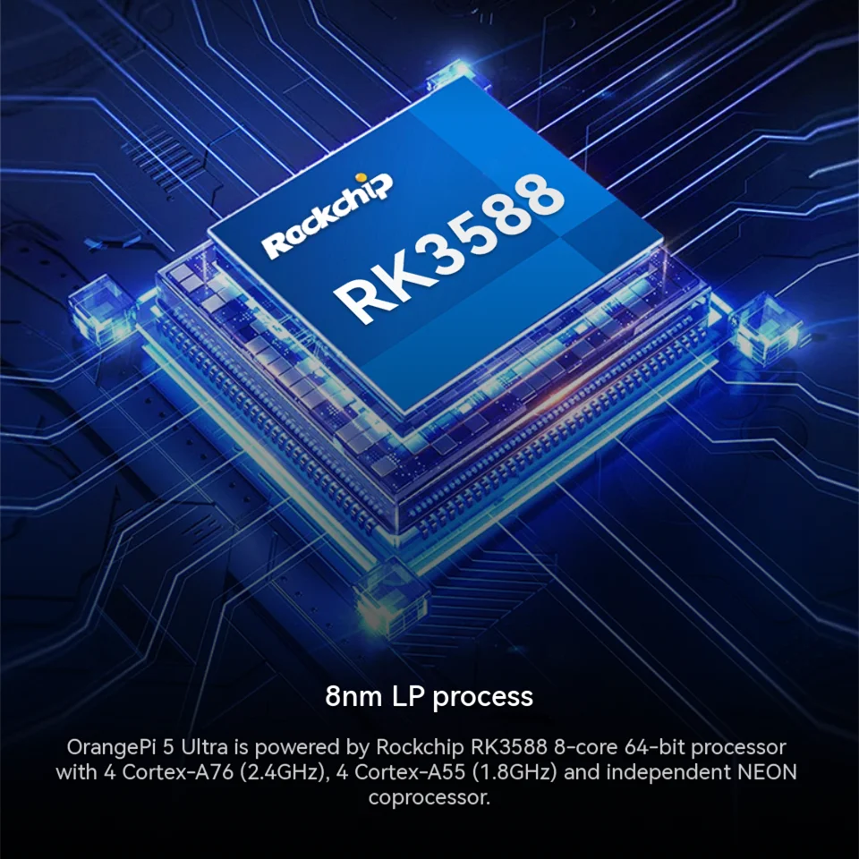 Turuncu Pi 5 Ultra 8 GB/16 GB  - Orange Pi 5 Plus 16Gb incelemesi ve fiyatı
